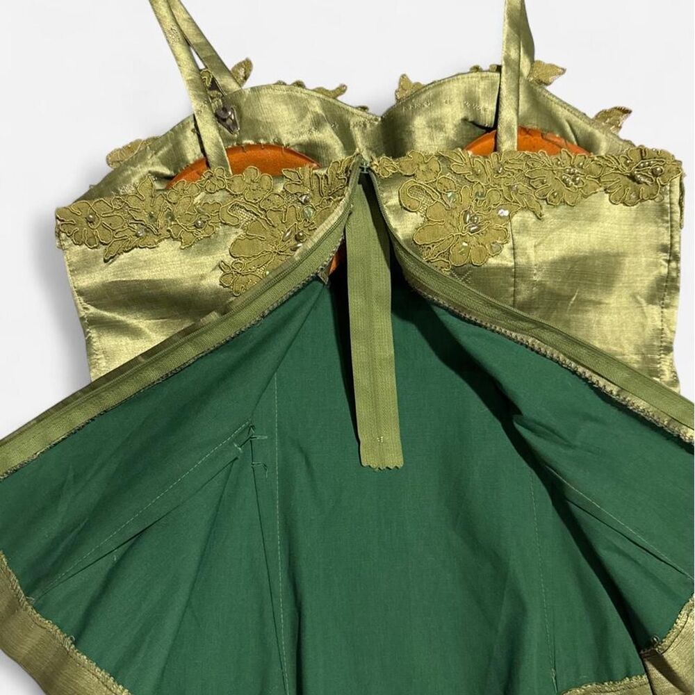 Euro Fairy Green Corset - Picture 6 of 9